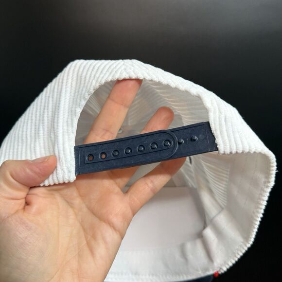 NWT Washington Wizards Hat White Corduroy Snapback Cap Logo - Picture 4 of 7